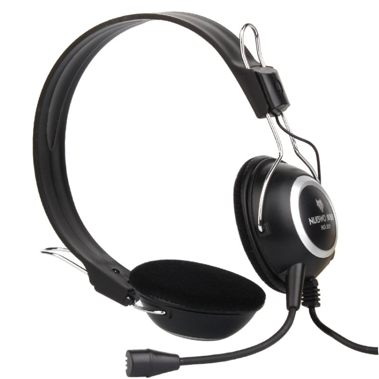 Universal Stereo Headset with Mic for Computer, Cable Length: about 2m (Black + Silver)