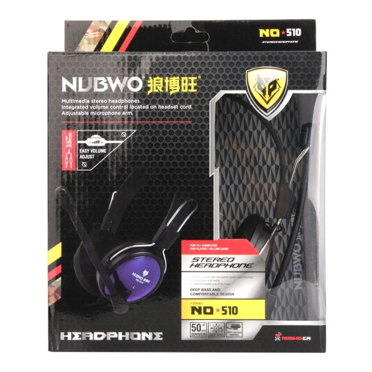 Universal Stereo Headset with Mic for Computer, Cable Length: about 2m (Black + Blue)