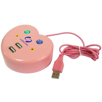 3 in 1(PS2, Sound, HUB) USB adapter