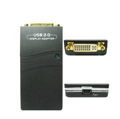 USB 2.0 to VGA, DVI, HDMI Adapter