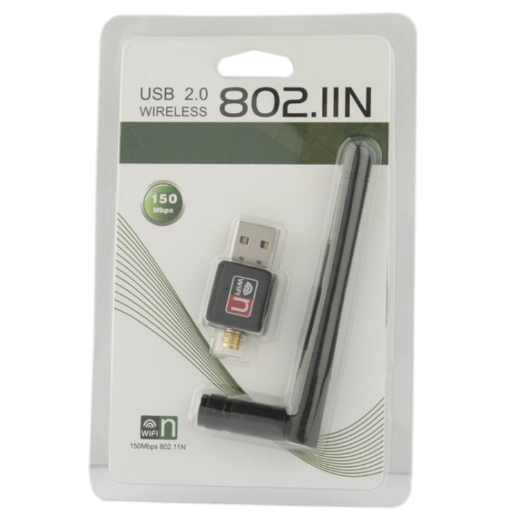 Unlimited Long Distance Mini USB 2.0 Wireless 802.11n Adapter, 150Mbps