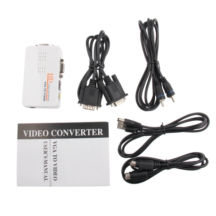 Ultra-high HD Resolution Video VGA Conversion, VGA to (BNC) Video and S-video