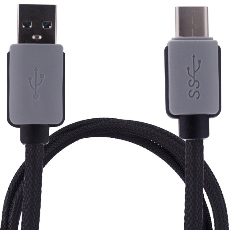 USB-C / Type-C 3.1 to USB 3.0 Data & Charge Cable, Cable Length: 1.5m (Black)