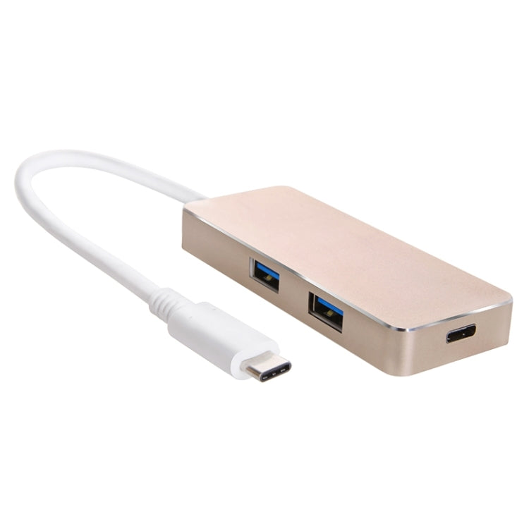 Seenda IHUB-09C 2 in 1 USB-C / Type-C 3.1 to 2 Ports USB 3.0 & 1 USB-C / Type-C 3.1 Charging / Data HUB Adapter for Galaxy S8 & S8 + / LG G6 / Huawei P10 & P10 Plus / Xiaomi Mi6 & Max 2 and other Smartphones