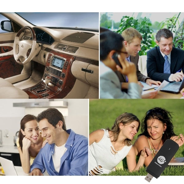 E3372s M150-2 4G LTE USB Stick Wireless Modem, Sign Random Delivery(Black)