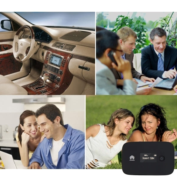 For Huawei E5776s-420 Wireless Mobile Hotspot WiFi Elevate 4G MiFi Router, Sign Random Delivery(Black)