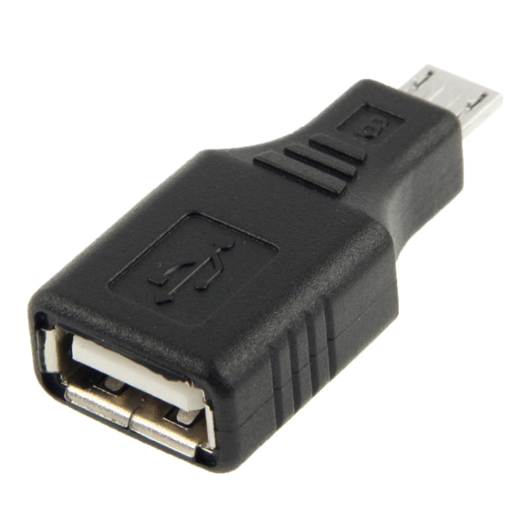 Micro USB to USB 2.0 Adapter with OTG Function(Black)