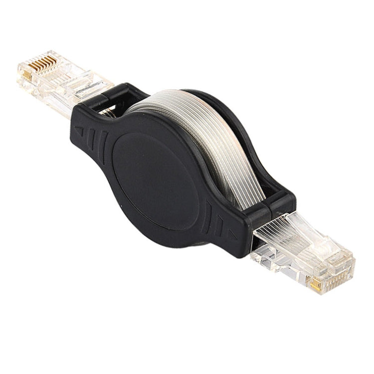 CAT5e Retractable RJ45 to RJ45 Cable, Length : 1.5 meter