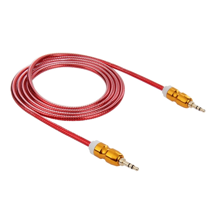 Gold Plated 3.5mm Male to Male Plug Jack Stereo Audio AUX Cable for iPhone 6 & 6 Plus & 5, iPad Air 2 & Air, Samsung, iPod Laptop, MP3, Length: 1.4m