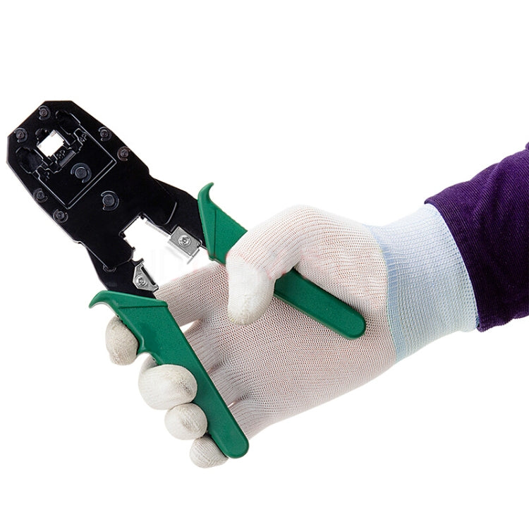 Multi Tool RJ45 RJ12 RJ11 Wire Cable Crimper Crimp PC Network Hand Tools(Green)