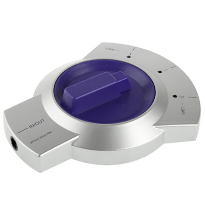 Optical Fiber Selector / 3 Ports Toslink Digital Audio Switch, Support 3 Ports Input & 1 Port Output