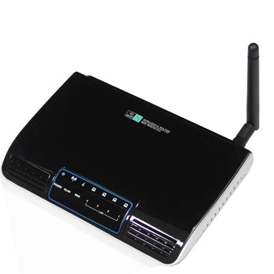 150Mbps Wireless-N Broadband Router With 4 Ports Switch, Sign Random Delivery(Black)
