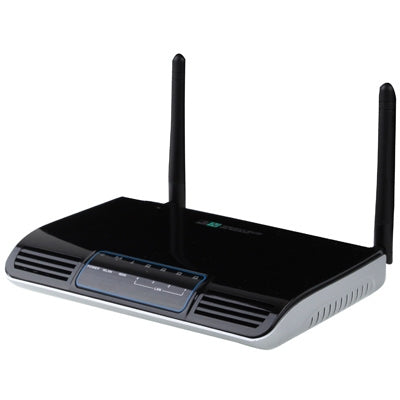 150Mbps ×2 Wireless-N Broadband Router with 4 Ports Switch, Support Two Antennas, Sign Random Delivery(Black)