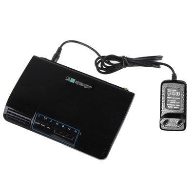 150Mbps ×2 Wireless-N Broadband Router with 4 Ports Switch, Support Two Antennas, Sign Random Delivery(Black)