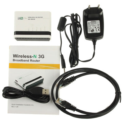 Portable Wireless-N 3G Router, Support CDMA 2000 EVDO / TD-SCDMA / HSPA / WCDMA