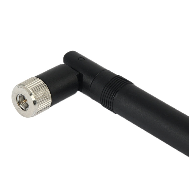 2.4GHz Wireless 9dBi SMA Male Network Antenna(Black)