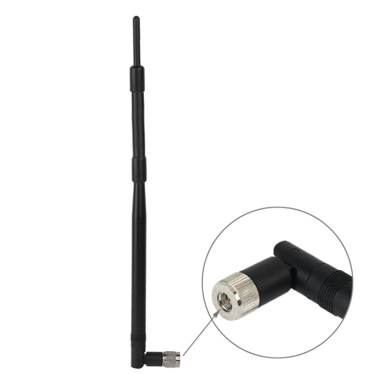 2.4GHz Wireless 9dBi SMA Male Network Antenna(Black)