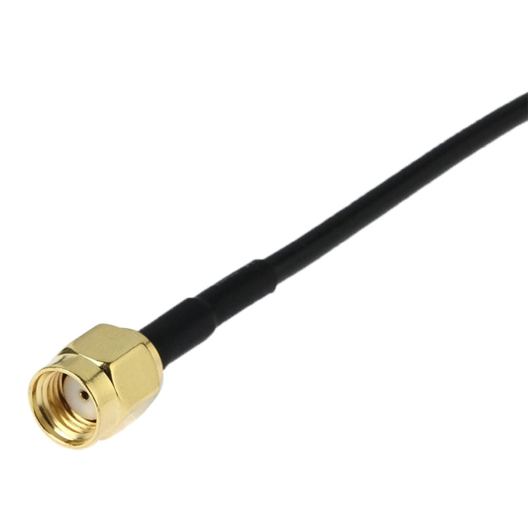 13dB RP-SMA Antenna for Router Network with Antenna Base(Black)