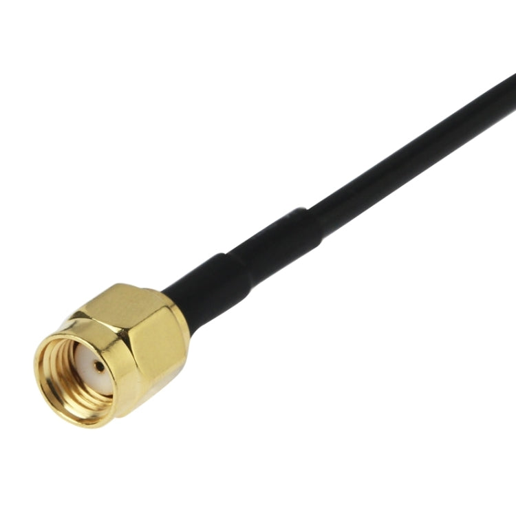WiFi 7dBi SMA Female Network Antenna with Antenna Base(Black)