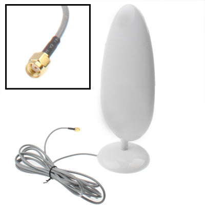 RP-SMA Plug 16DdBi 2.4G Directional Antenna(White)