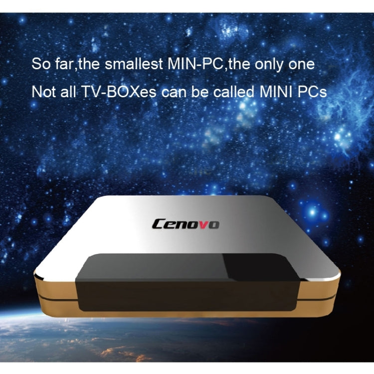 Cenovo Mini PC / TV Box Windows 10 & Android 4.4 OS, Intel Z3735F Quad Core 1.33-1.83 GHz, RAM:2G ROM:32G, Support BT / WiFi / HDMI(Silver)