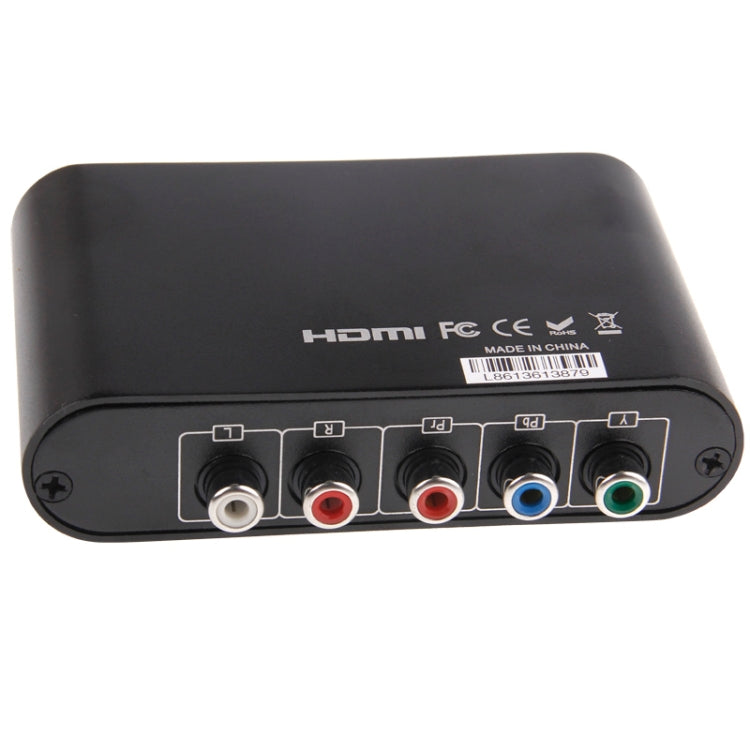 Video to HDMI Converter / (YPbPr + Audio) to HDMI Converter(Black)