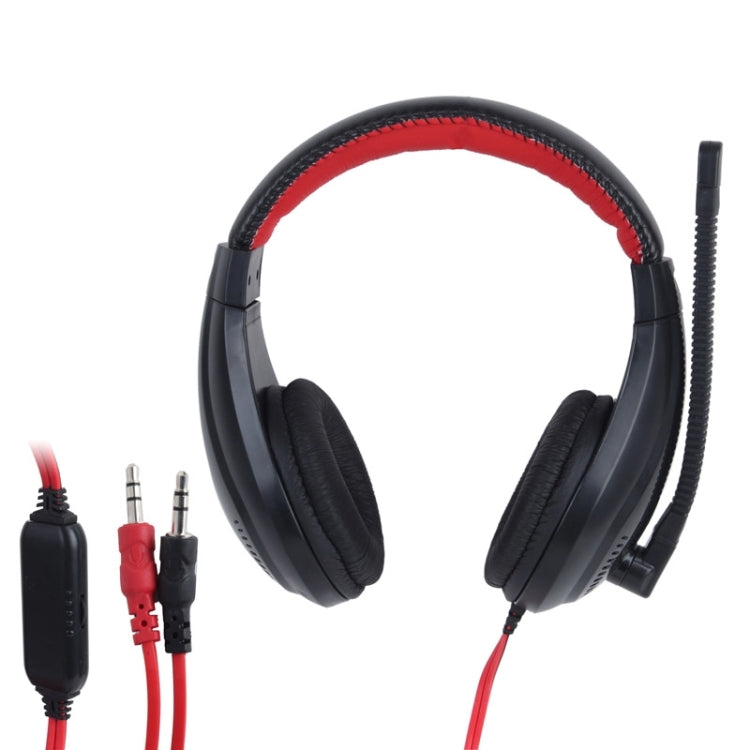 LUPUSS Universal Stereo Headset with Mic and Volume Control for Computer, Cable Length: about 2m