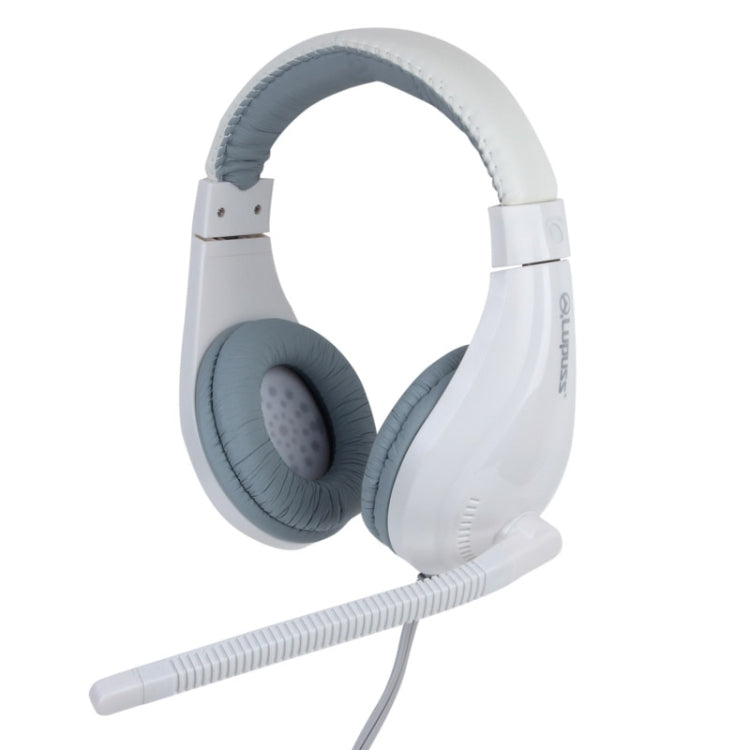 LUPUSS Universal Stereo Headset with Mic and Volume Control for Computer, Cable Length: about 2m