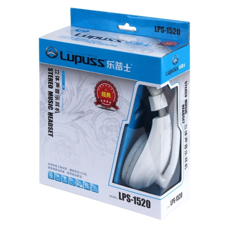 LUPUSS Universal Stereo Headset with Mic and Volume Control for Computer, Cable Length: about 2m