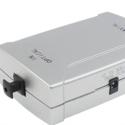 Toslink to Coaxial Audio Signal Converter (Toslink in, Coaxial out)