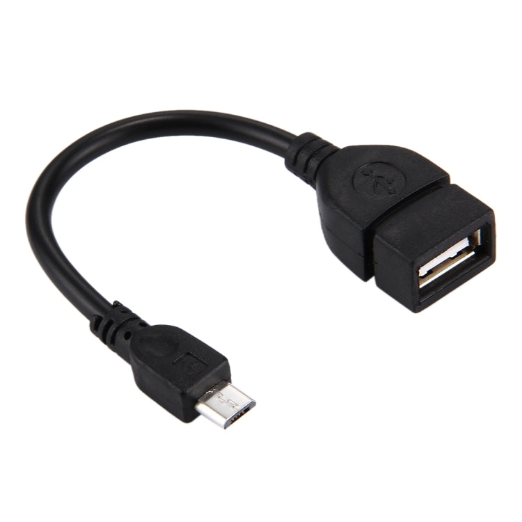 10cm USB A Female to Micro USB 5 Pin Male Adapter with OTG
