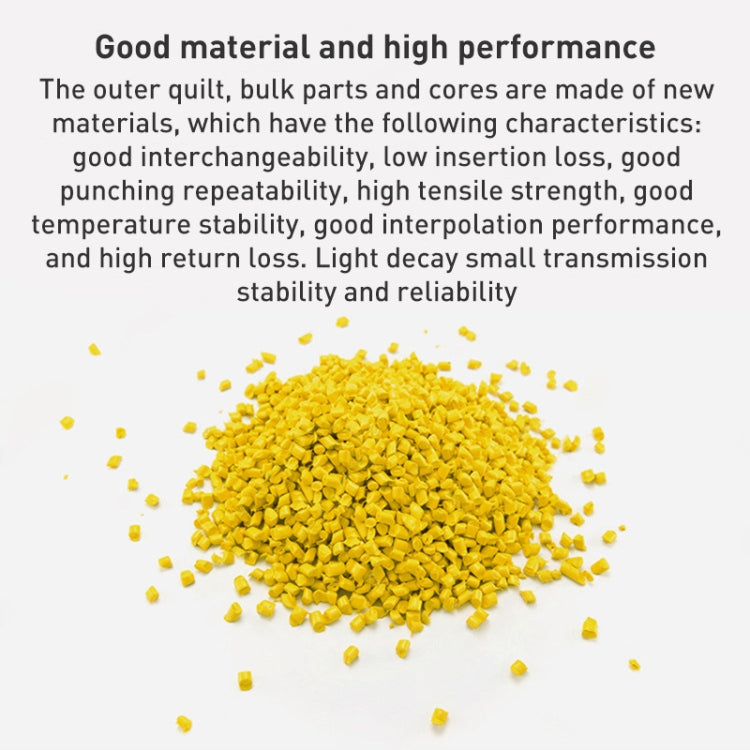 FC-ST Dual-Core Single Mode Fiber Optic Jumper,Length: 3m