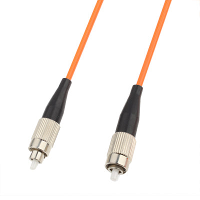 FC-FC Single-Core Multi Mode Fiber Optic Jumper,Length: 3m