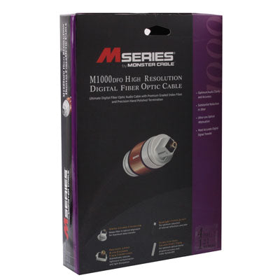 Mseries M1000 High Resolution Digital Fiber Optic Cable, Length: 4FT / 1.21M