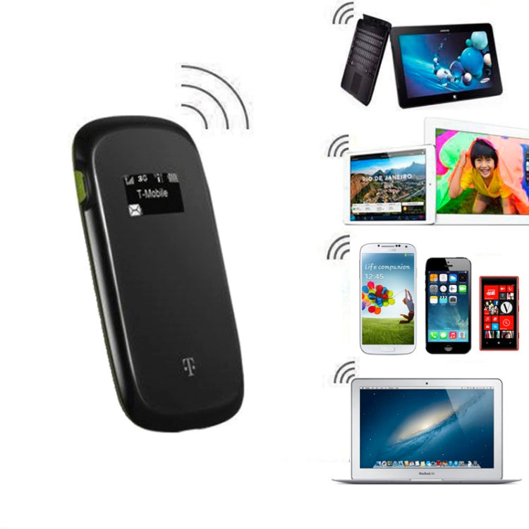 T-Mobile 3G Mobile Hotspot 21Mbps Wireless WIFI Router, Support TF Card, Sign Random Delivery