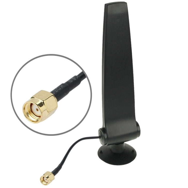 Wifi 2.4GHz 20dBi RP-SMA Network Directional Antenna(Black)