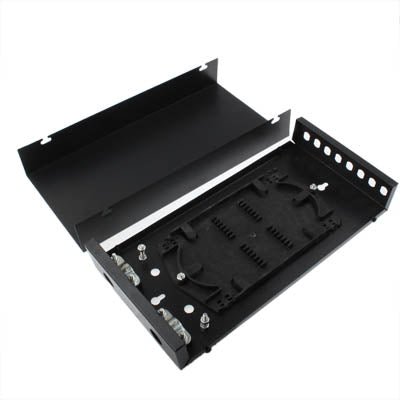 8 Fiber Optic Terminal Box / Digital Video Terminals(Black)