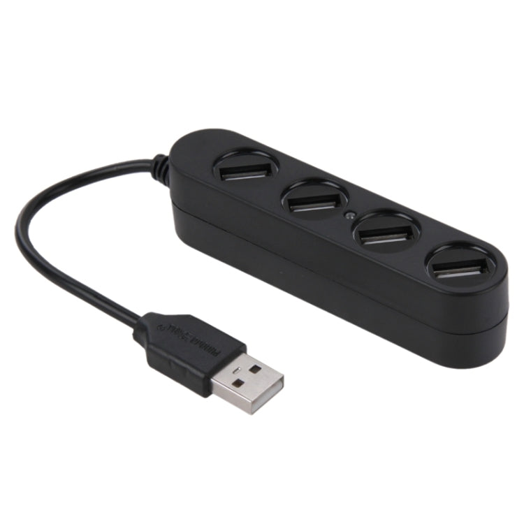 P-1020 4 Ports USB 2.0 Portable Hub, Length: 15cm