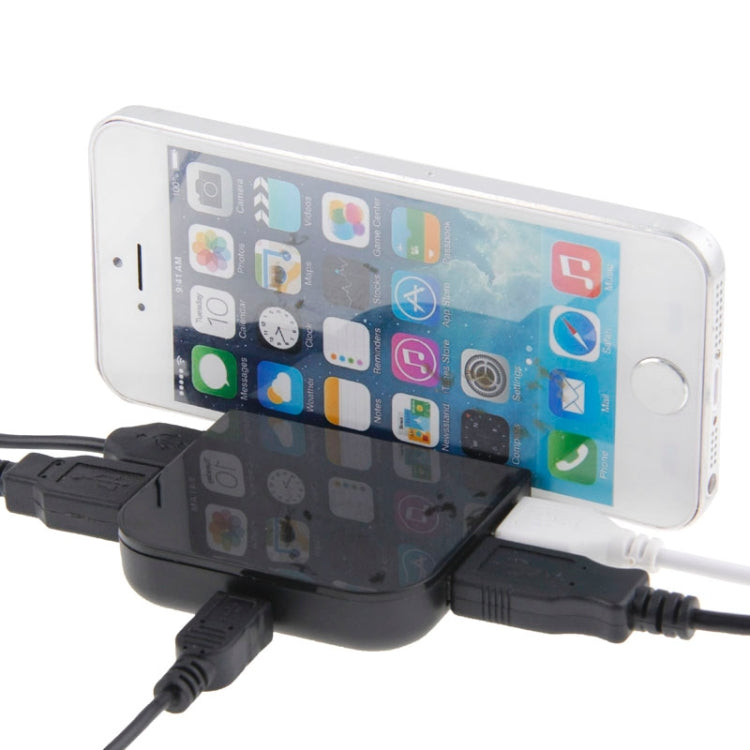 Phone Stand Design 4 Ports USB 2.0 High Speed 480MBPs HUB + 60cm USB 2.0 Cable