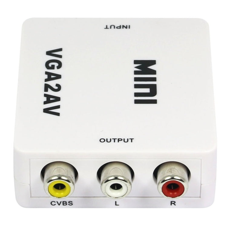 HDV-M625 HD 1080P Mini Digital VGA to AV + CVBS Converter