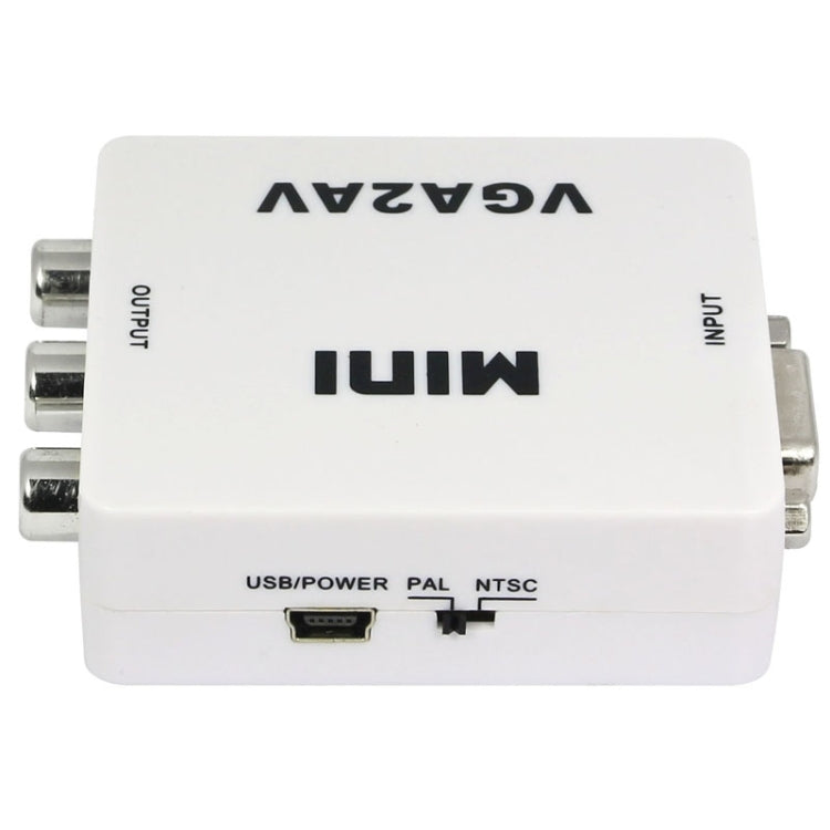 HDV-M625 HD 1080P Mini Digital VGA to AV + CVBS Converter
