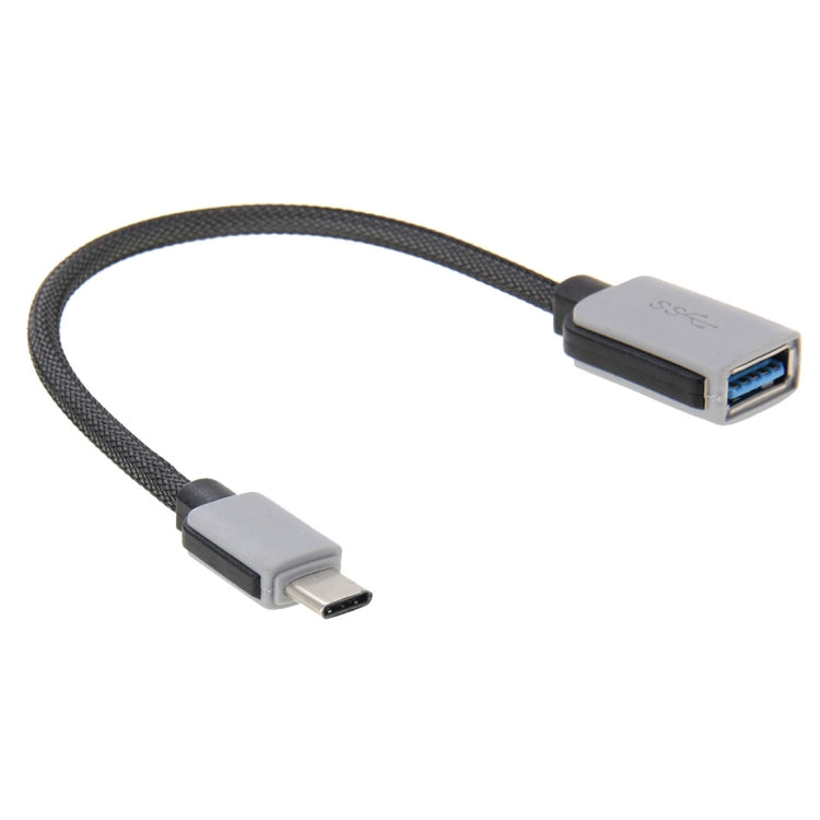 USB-C / Type-C 3.1 Male to USB 3.0 Female Cable, Length: 20cm, For Galaxy S8 & S8 + / LG G6 / Huawei P10 & P10 Plus / Xiaomi Mi6 & Max 2 and other Smartphones
