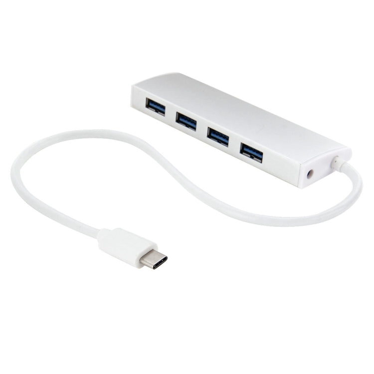 High Speed USB 3.1 Type-C 4 Ports USB 3.0 Portable Aluminum USB HUB