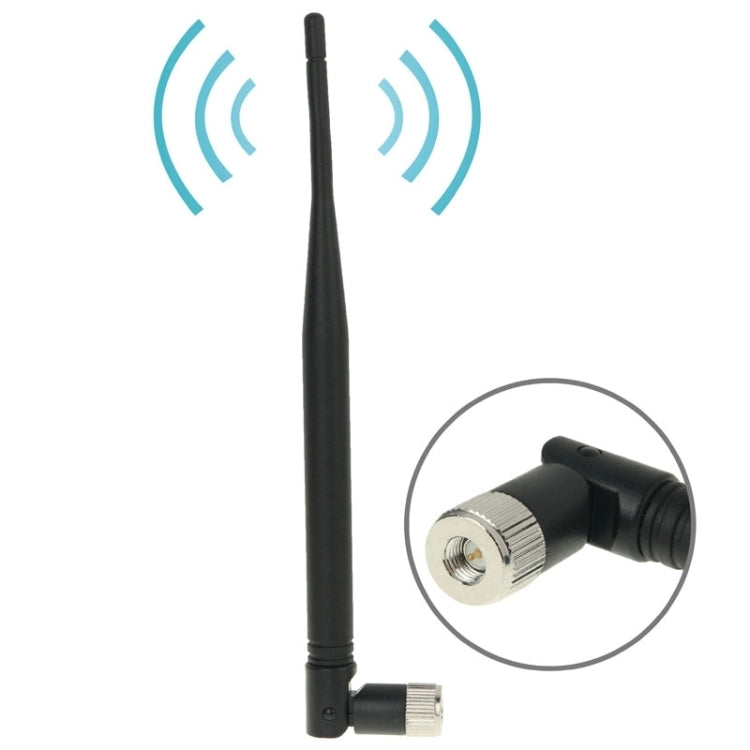 High Quality 6dBi SMA Male 1.2GHz Antenna(Black)(Black)