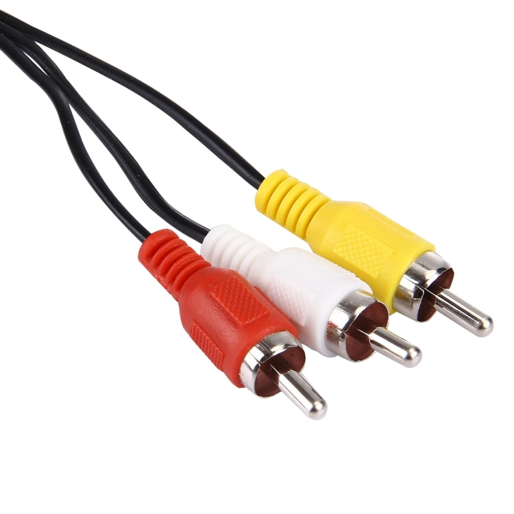 AV4-SVIDEO Multi Box RCA AV Audio-Video Signal Switcher + 3 RCA Cable, 4 Group Input and 1 Group Output System(Black)