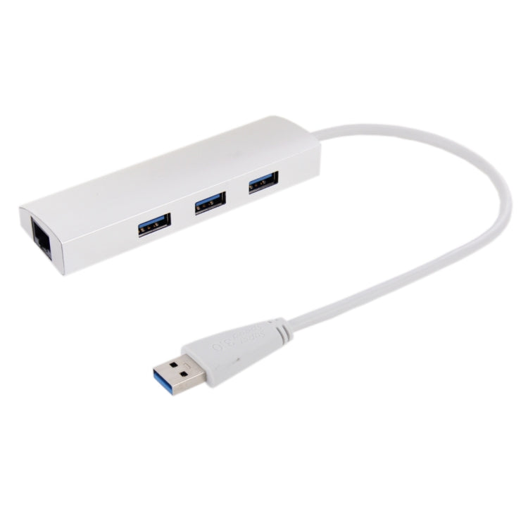 3 USB 3.0 Ports Hub with 10/100/1000Mbps Ethernet Port