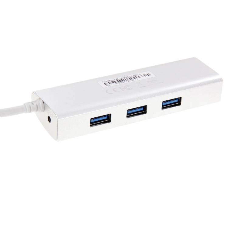 3 USB 3.0 Ports Hub with 10/100/1000Mbps Ethernet Port