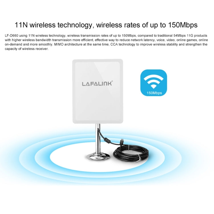 LF-D660 150Mbps Outdoor High Gain Wireless USB Adapter