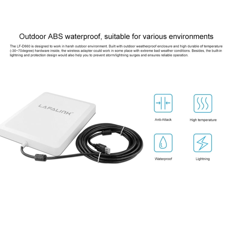 LF-D660 150Mbps Outdoor High Gain Wireless USB Adapter