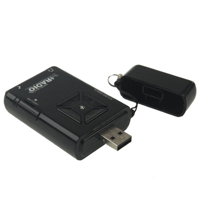A650 USB Magic Sound Virtual Wireless DJ FM Radio, Support Microphone